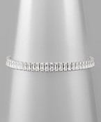  Rectangle CZ Bracelet