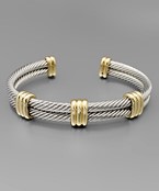  Double Cable Ring Bracelet