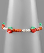  Strawberry Beads Bracelet