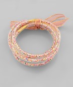  Glitter Jelly Tube Bracelet