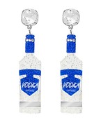  VODKA Bottle Earrings