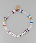  Inspirational Theme Letter Bracelet