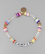  Outdoor Theme Letter Bracelet
