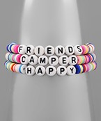  FRIENDS CAMPER... Bracelet