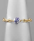  Ceramic Ball & Chain Bracelet