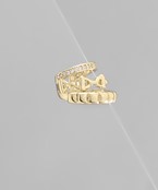  CZ Triple Layer Earcuff