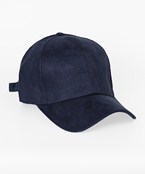  Suede Baseball Cap