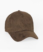  Neutral Suede Cap