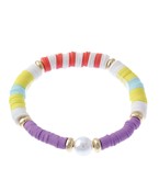  Pearl Rubber Beads Bracelet