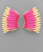  Sequin Wing Earrings