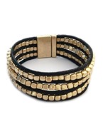  Metal & String Bracelet