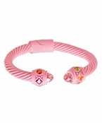  8MM Jeweled Color Cable Bracelet