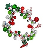  Christmas Theme Charm Bracelet