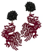  Gamecock Earrings