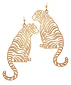  Tiger Filigree Earrings