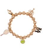  Tennis Cluster Enamel Bracelet