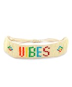  VIBES Beaded Bracelet