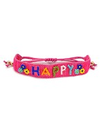  HAPPY Beaded Bracelet