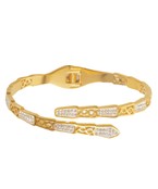  Paved Crystal Snake Bracelet
