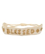  BLESSED Strap Bracelet