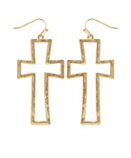  Metal Cross Earrings