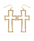  Metal Cross Earrings