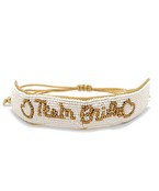  Beaded TEAM BRIDE Bracelet