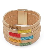  5 Layer Leather Bracelet