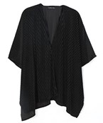  Stripe Velvet Kimono