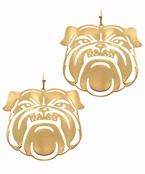  Bulldog Filigree Earrings