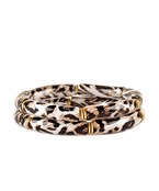  Animal Print Pipe Stackable Bracelet