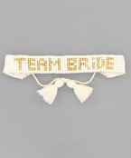  TEAM BRIDE Beaded String Bracelet