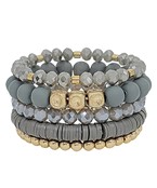  Clay & Stain CCB Accent Bracelet Set