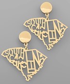 South Carolina Filigree Earrings
