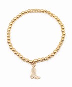  Cowboy Boot Charm Bracelet