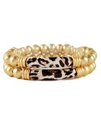  CCB & Animal Print Bracelet