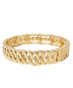  Twist Metal Stretch Bracelet