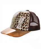 Leopard Mesh Back Baseball Cap