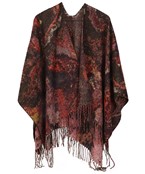  Rustic Color Way Ruana