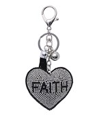  Faith Heart Key Chain