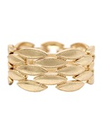  Cast Marquise Shape Stretch Bracelet