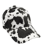  Cow Print Cowhide Baseball Cap