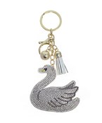  Crystal Swan Key Chain