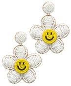  Smiley Flower Earrings