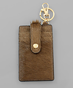  Solid Cowhide Card Holder