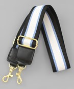  Twotone Stripe Guitar Strap