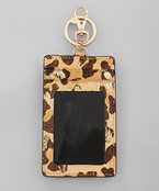  Leopard Cowhide Card Holder
