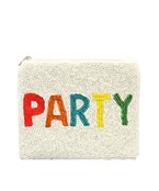  PARTY Beaded Coin Pouch
