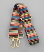  Natural Color Stripe Guitar Strap