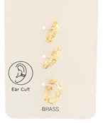  Star & Chain Ear Cuff Set